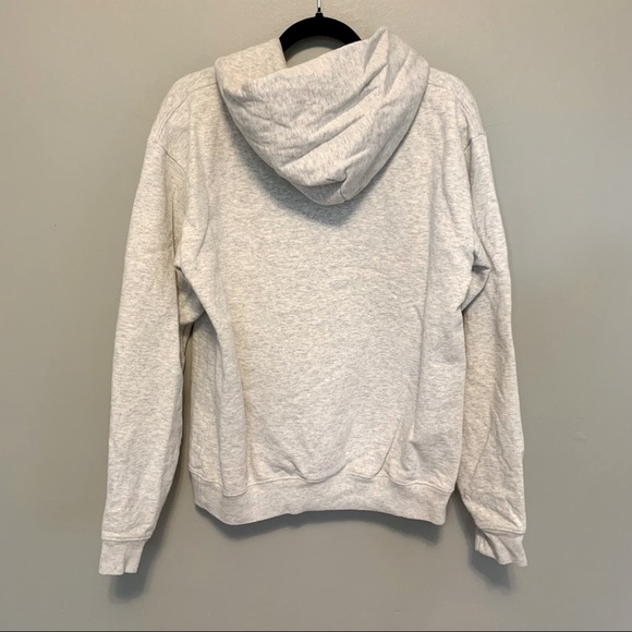 SPORTY AND RICH classic logo hoodie oatmeal - Picture 5 of 5